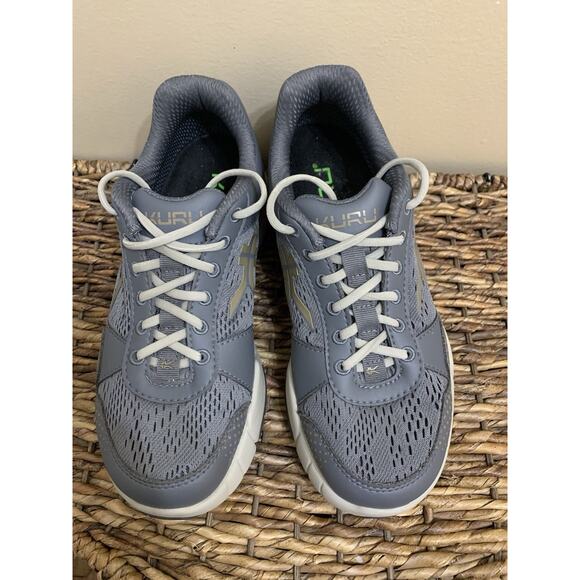 Kuru Quantum 2.0 Women's Gray/Sand Running Shoes 8 wide - Picture 1 of 8